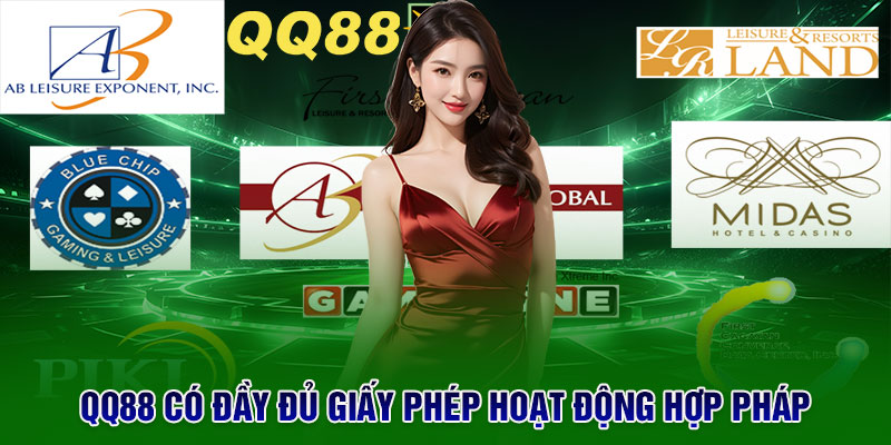 QQ88 - QQ88.COM Trang Chủ Chính Thức Năm 2026 7 QQ88 có đầy đủ giấy phép hoạt động hợp pháp